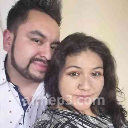 Imagen de Dado, con su actual pareja Jideth